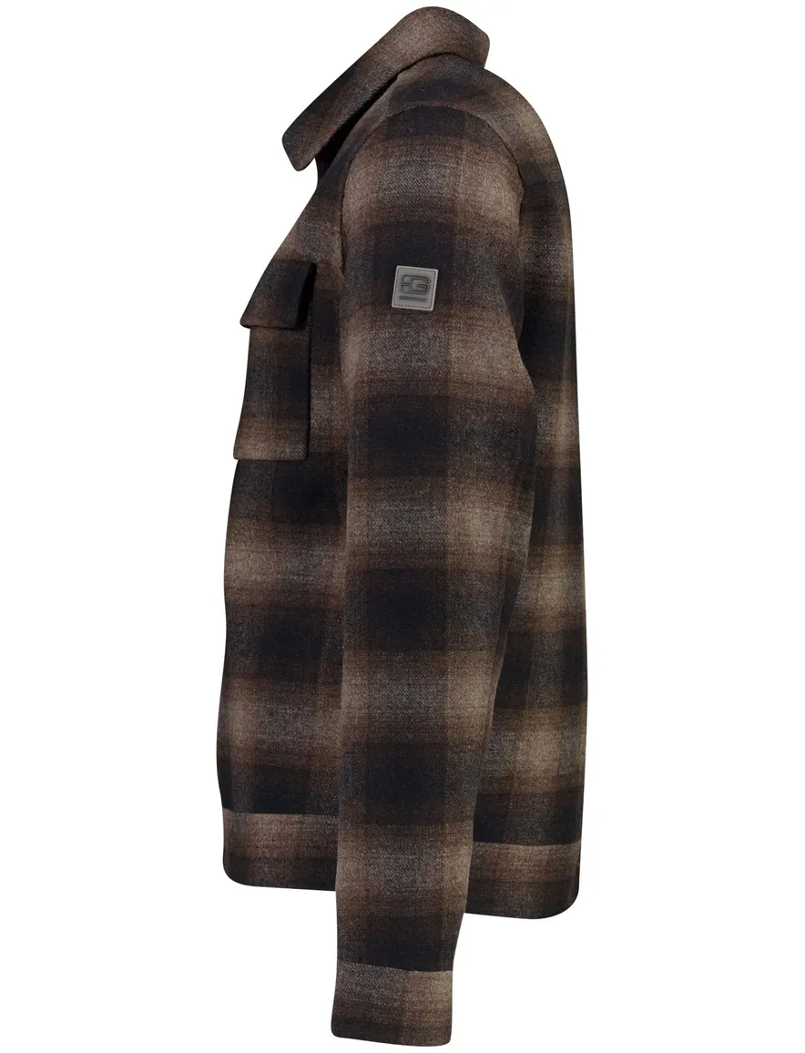 Overshirt Giordano bruin