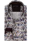 Giordano overhemd bruin geprint