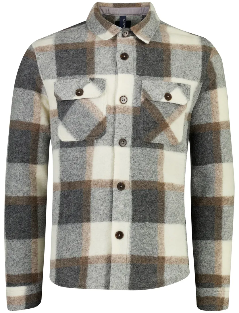 Overshirt Giordano grijs