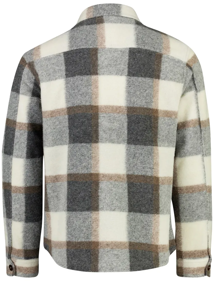 Overshirt Giordano grijs