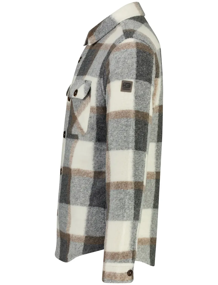 Overshirt Giordano grijs