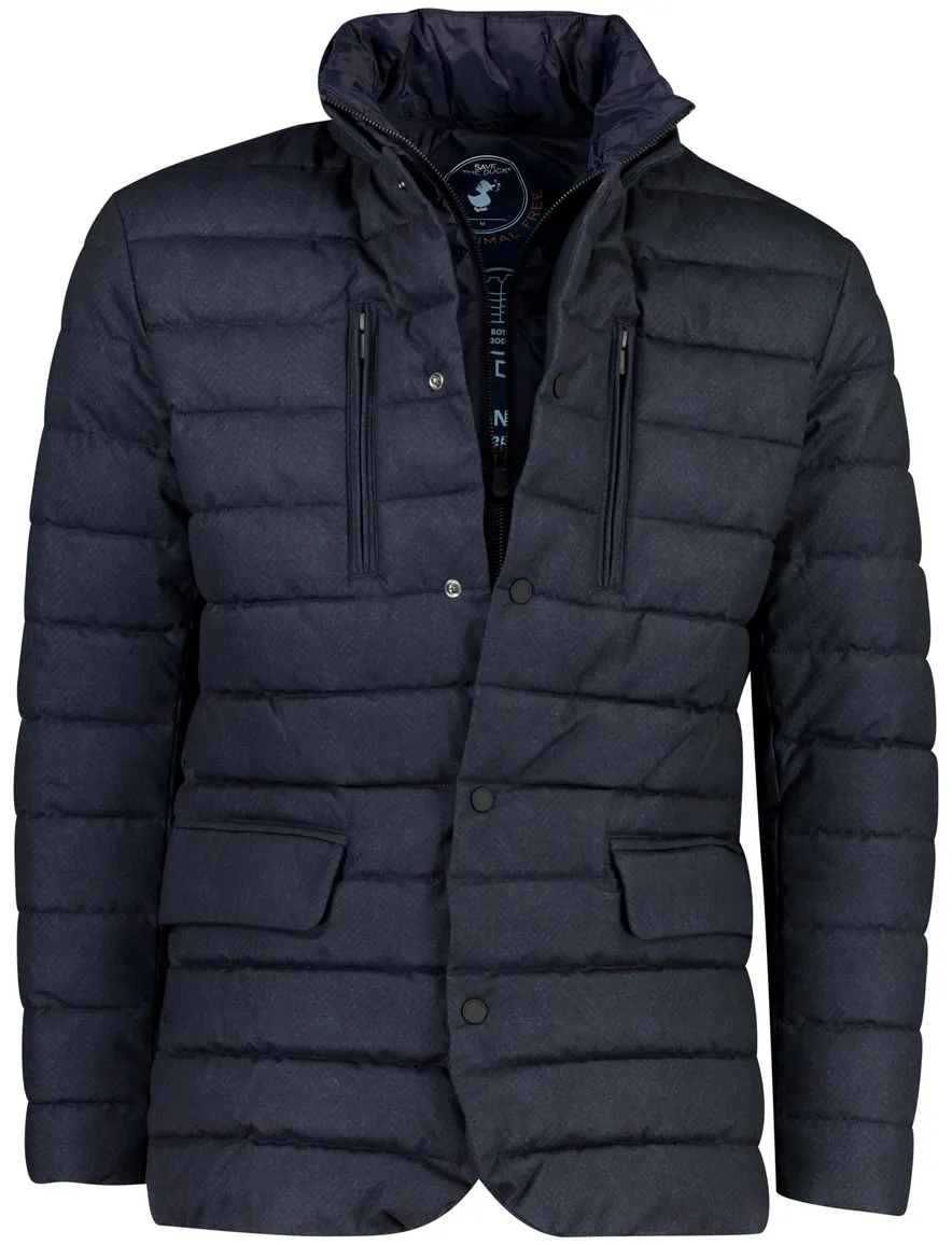 Jas Save the Duck donkerblauw