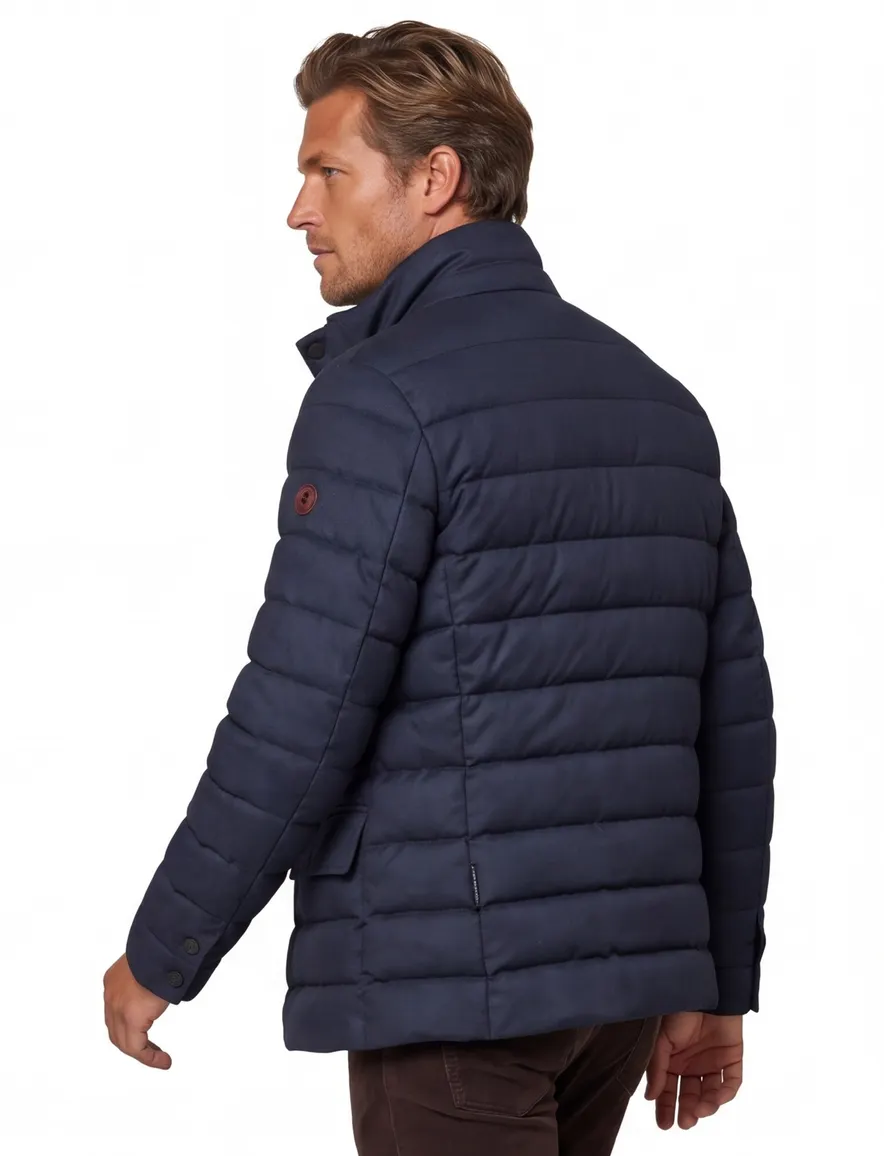 Jas Save the Duck donkerblauw