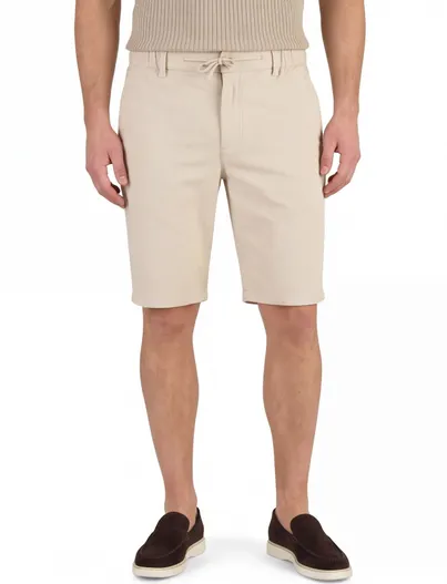 Scotland Blue Scotland Blue chino shorts beige geprint