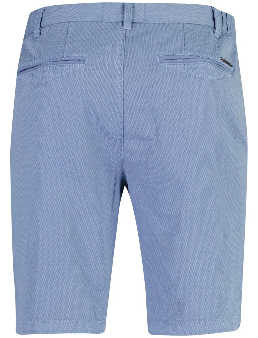 Shorts Scotland Blue lichtblauw chino geprint