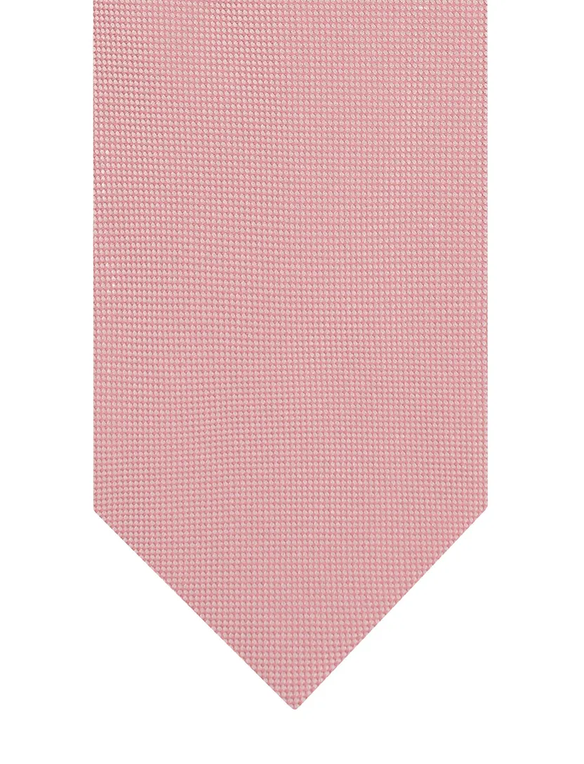 Stropdas Profuomo roze geprint