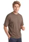T-shirt Alan Red bruin ronde hals
