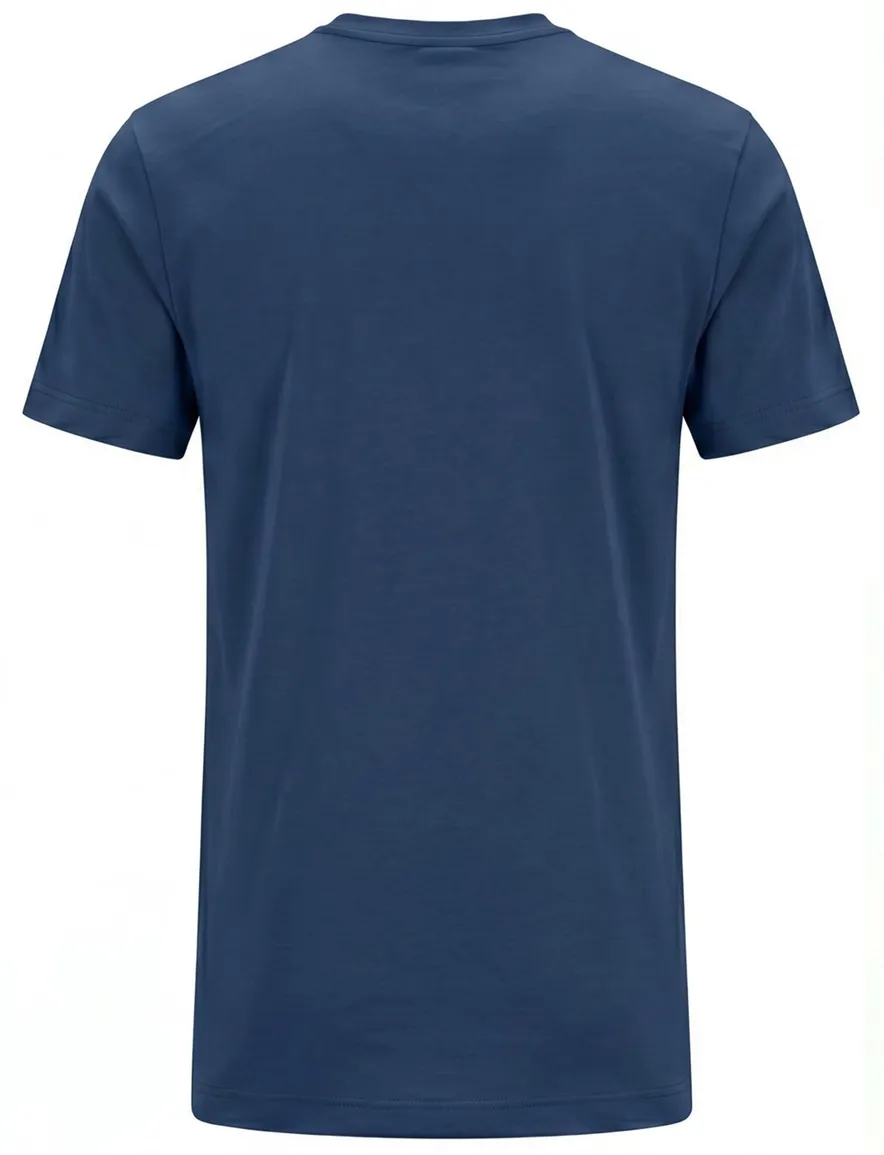 Alan Red T-shirt Venice ronde hals donkerblauw