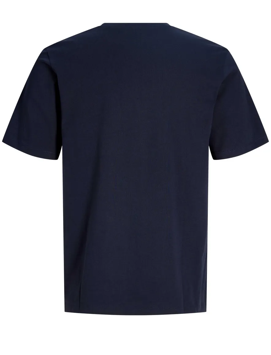 T-shirt Jack & Jones donkerblauw Navy Blazer
