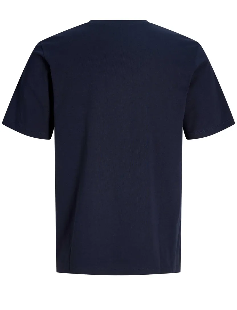 T-shirt Jack & Jones Plus Size donkerblauw opdruk