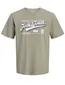 T-shirt Jack & Jones groen Vetiver