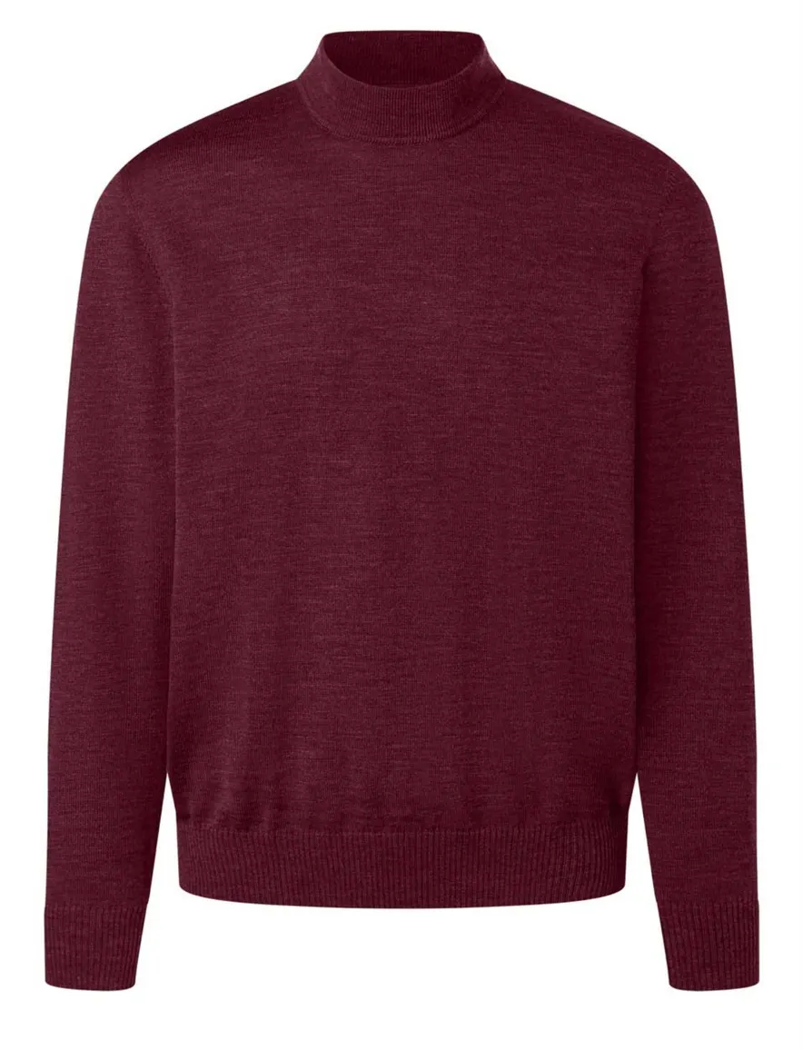 Trui Maerz bordeaux Bonneterie LM