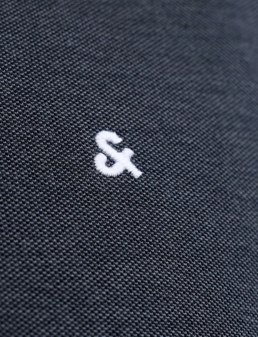 Poloshirt Jack & Jones grijs Turbulence/PLAY