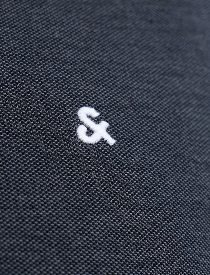 Poloshirt Jack & Jones grijs Turbulence/PLAY