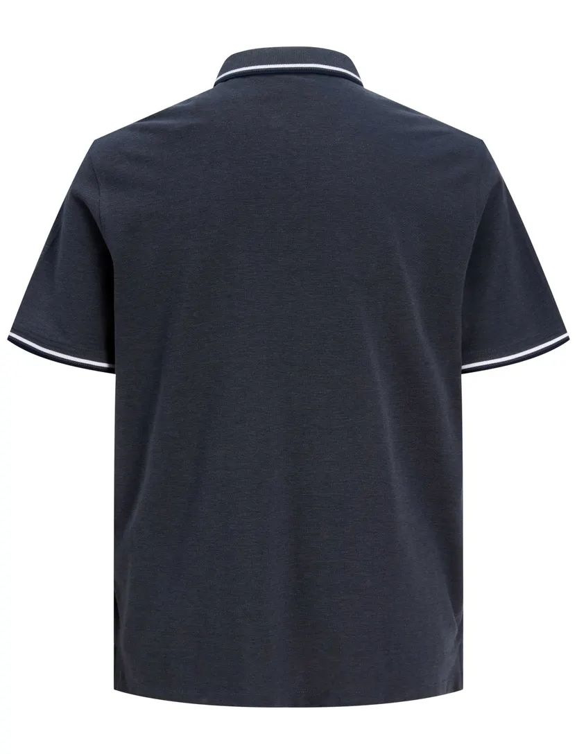Poloshirt Jack & Jones grijs Turbulence/PLAY
