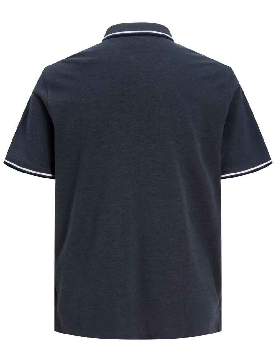 Poloshirt Jack & Jones grijs Turbulence/PLAY