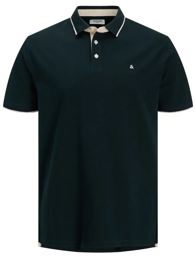 Poloshirt Jack & Jones groen Scarab/PLAY
