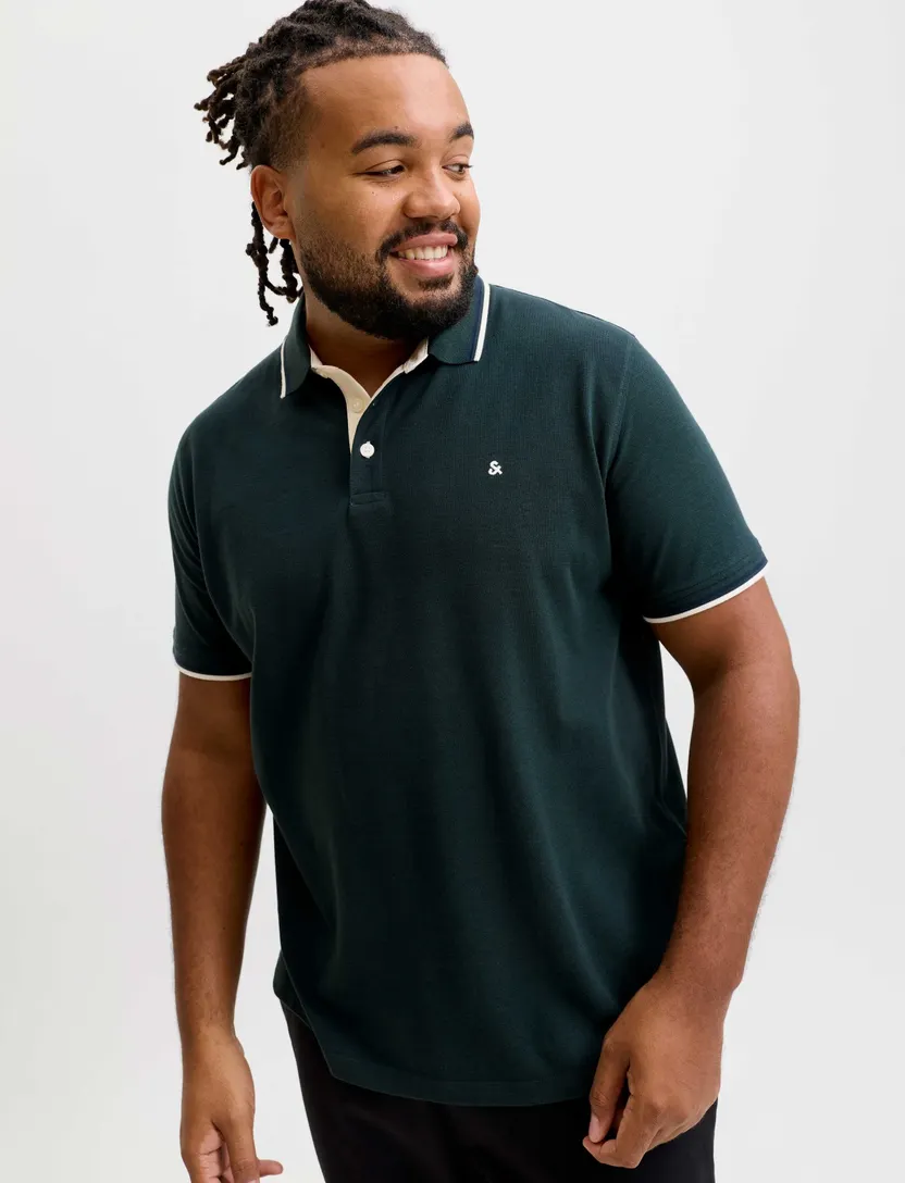 Poloshirt Jack & Jones groen Scarab/PLAY