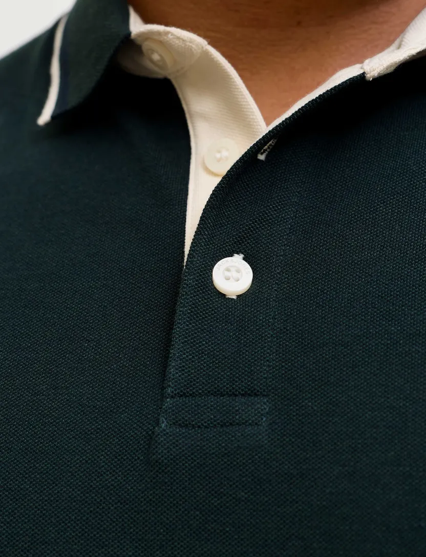 Poloshirt Jack & Jones groen Scarab/PLAY