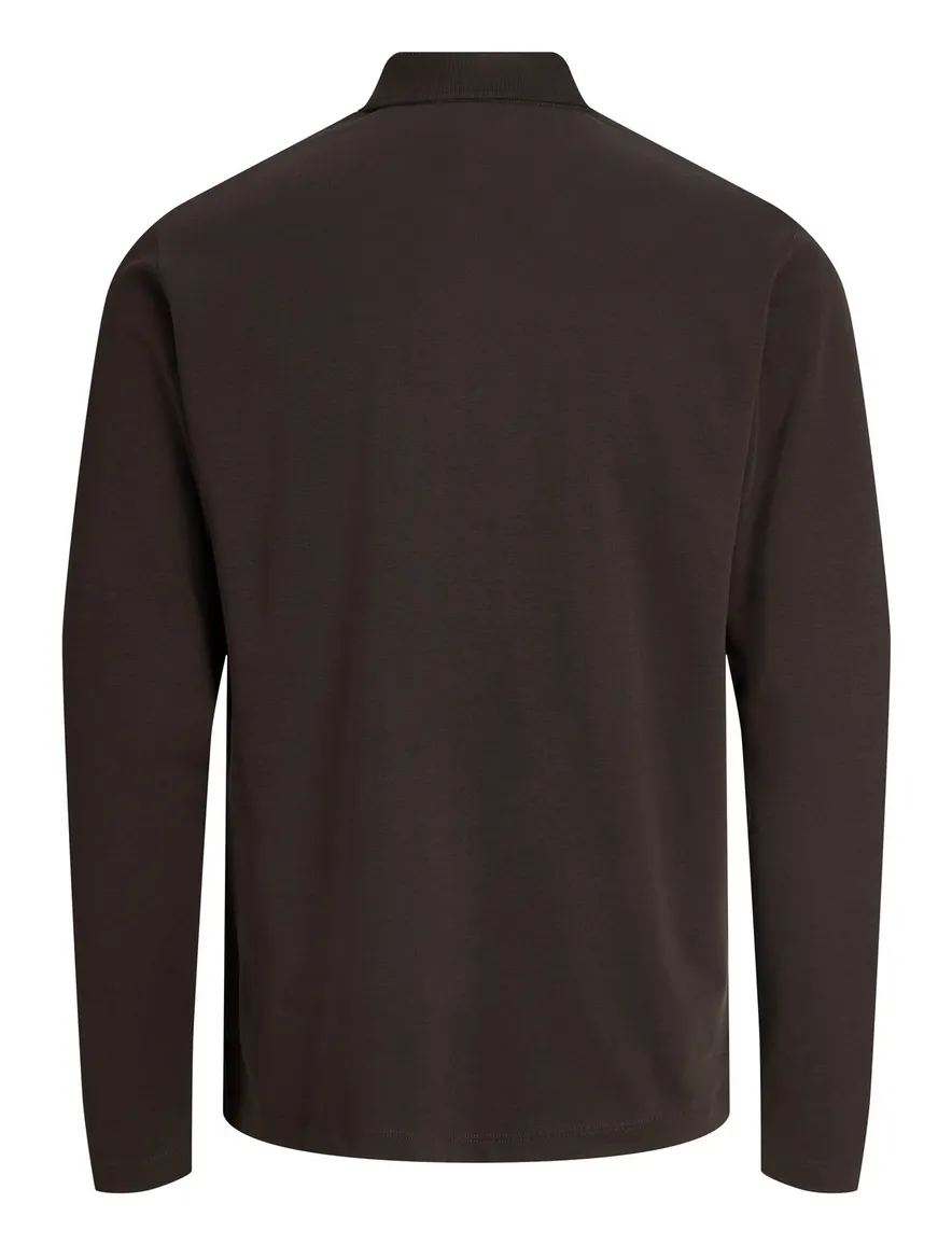 Jack & Jones half zip trui bruin