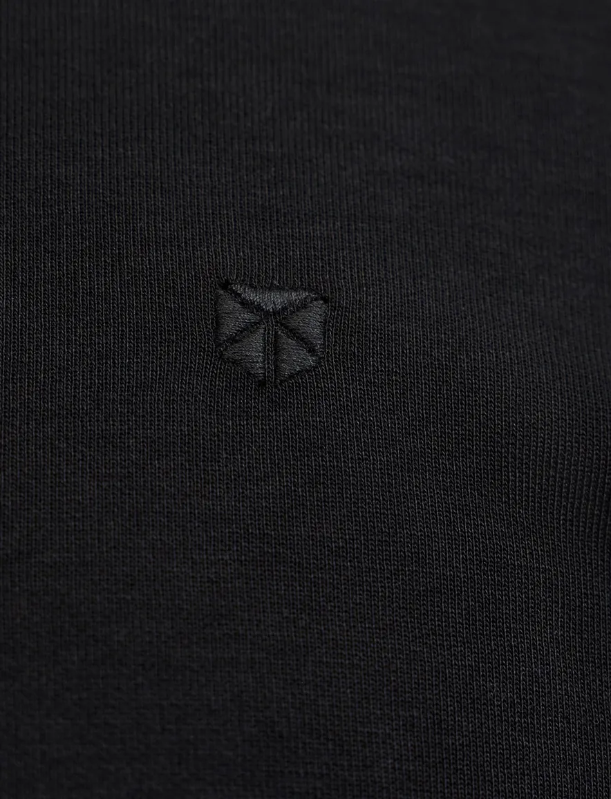 Jack & Jones Regular Fit half zip trui zwart
