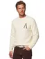 Trui Aeden creme normale fit