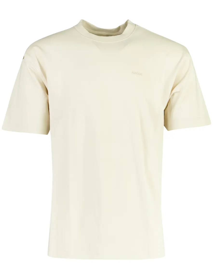 Aeden T-shirt ronde hals beige met opdruk