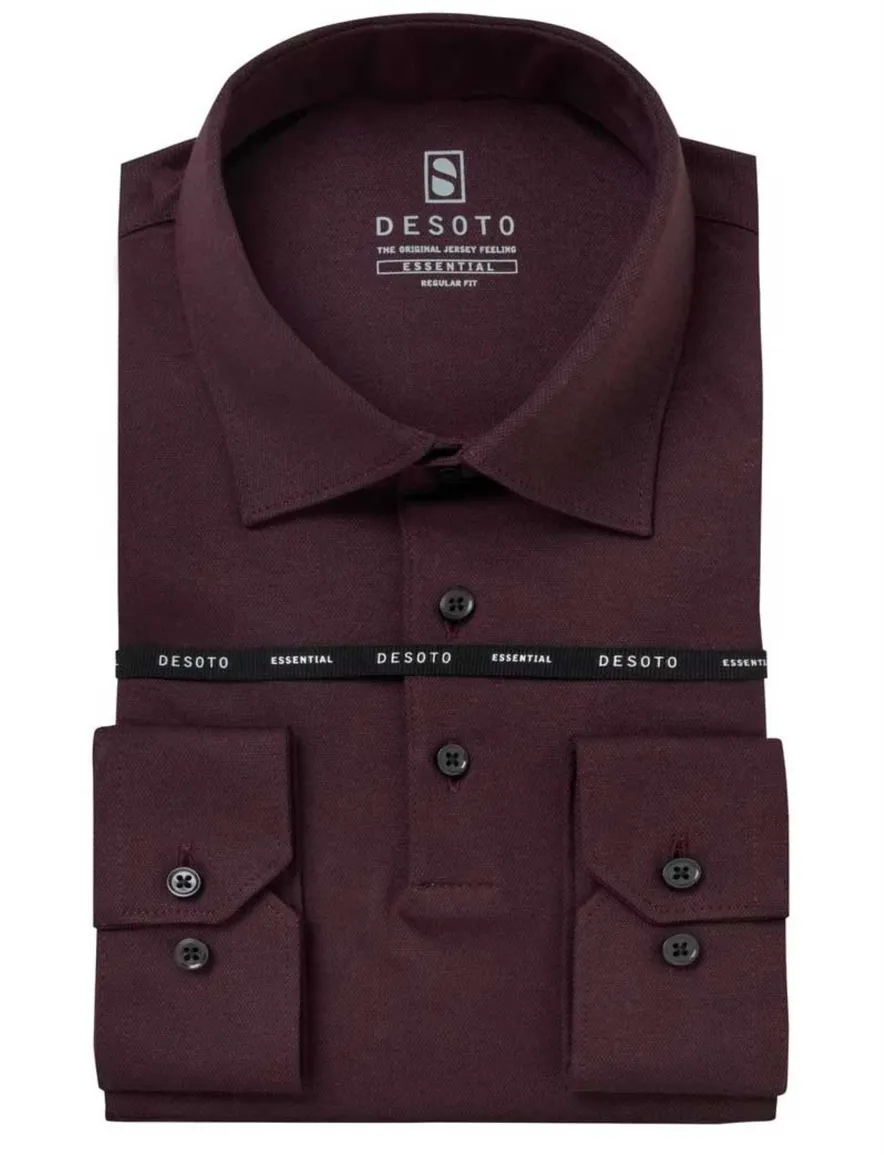 Poloshirt Desoto bordeaux