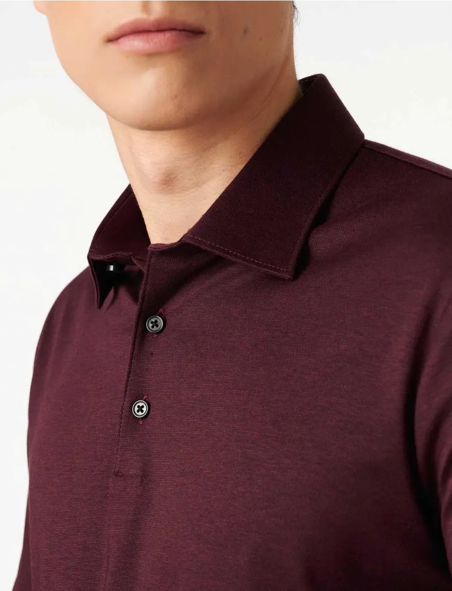 Poloshirt Desoto bordeaux