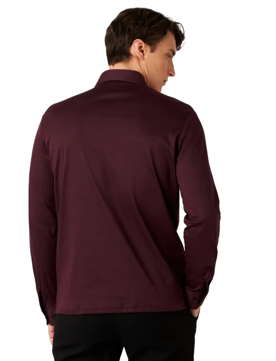 Desoto poloshirt pique bordeaux