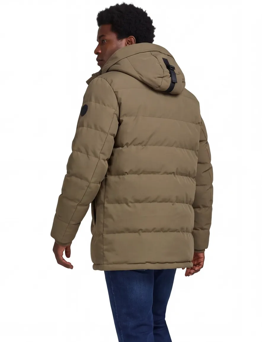 Airforce parka jas khaki gevoerd