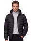 Airforce gewatteerde softshell jas zwart waterafstotend