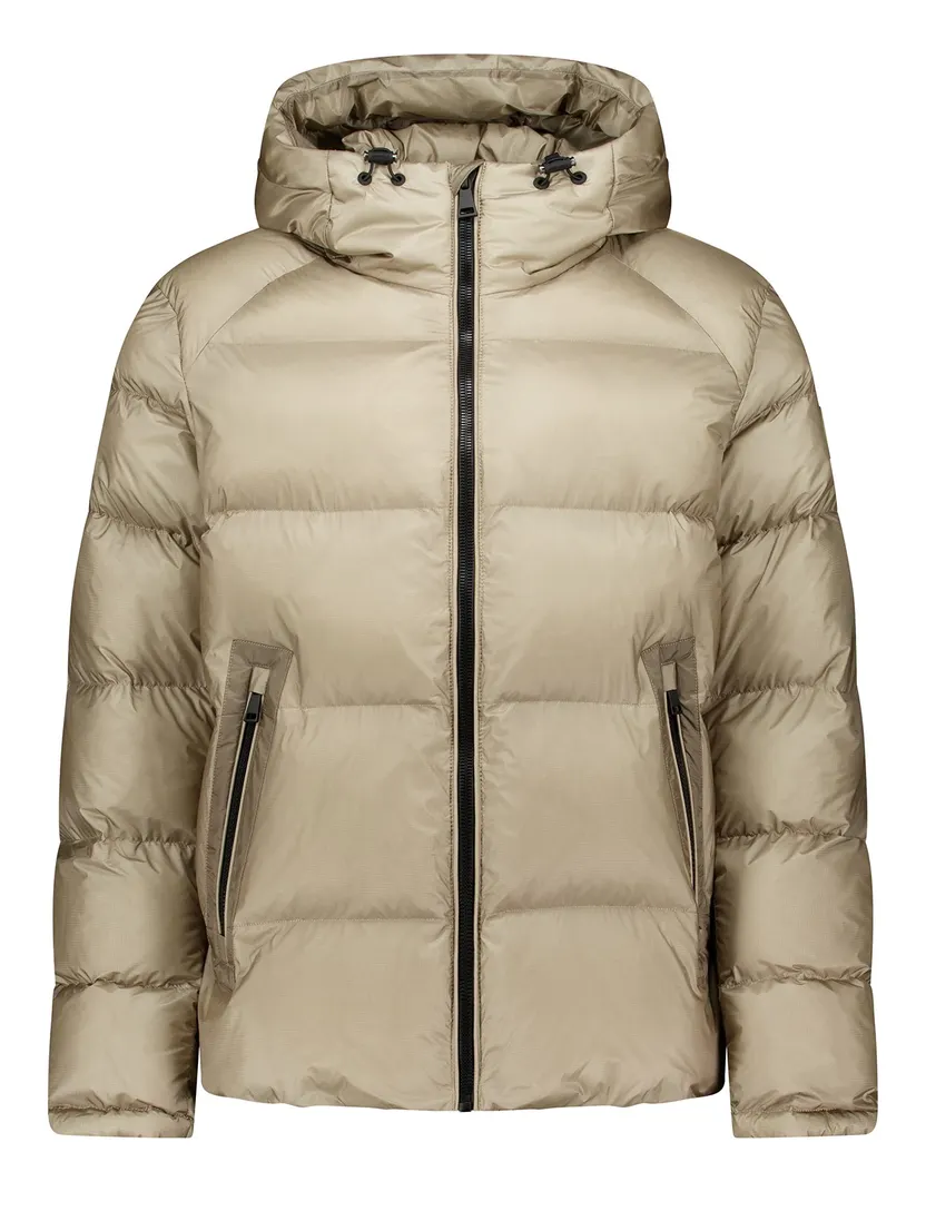 Pufferjack Airforce beige waterafstotend