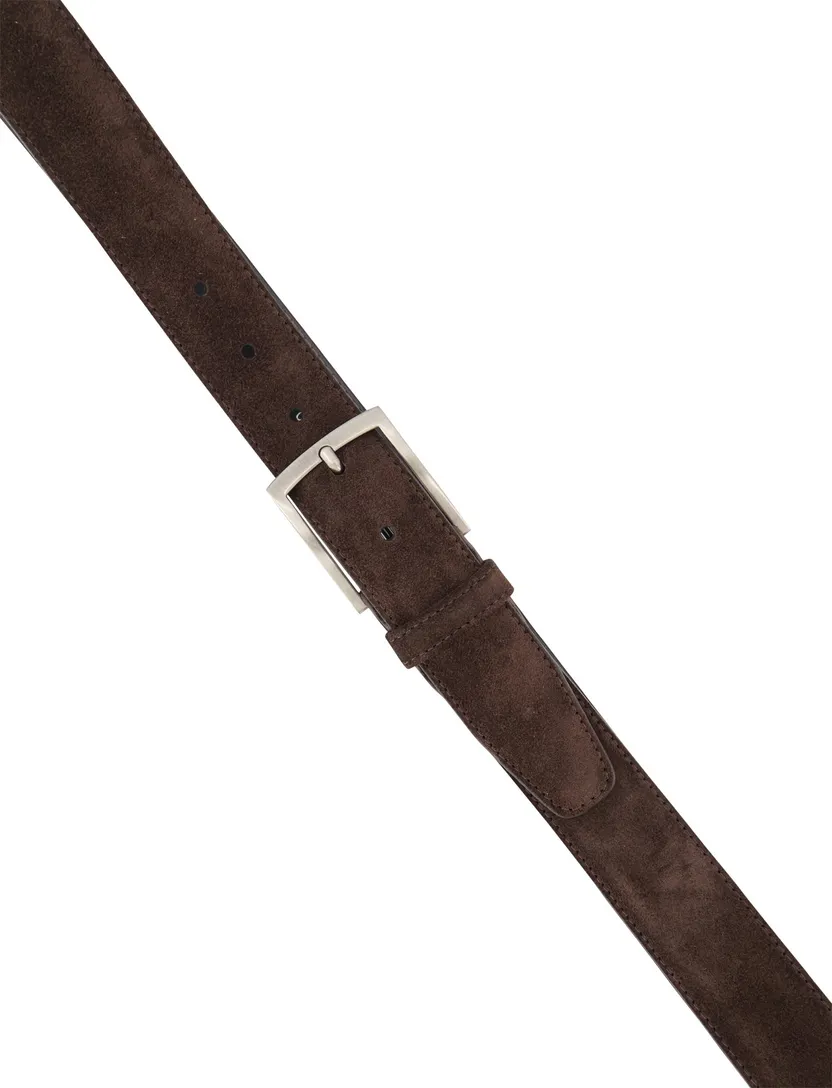 Riem De Belter bruin suede Floris van Bommel