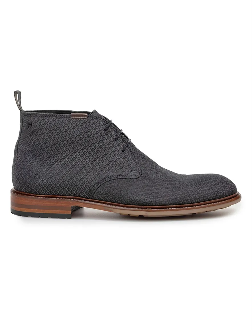 Schoenen Floris van Bommel grijs SFM-50132-10-02-Black