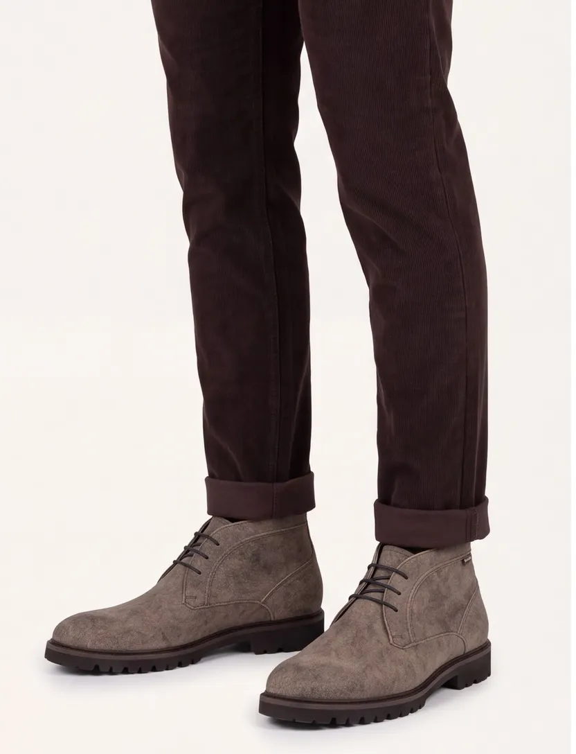 Boots Floris van Bommel beige suede