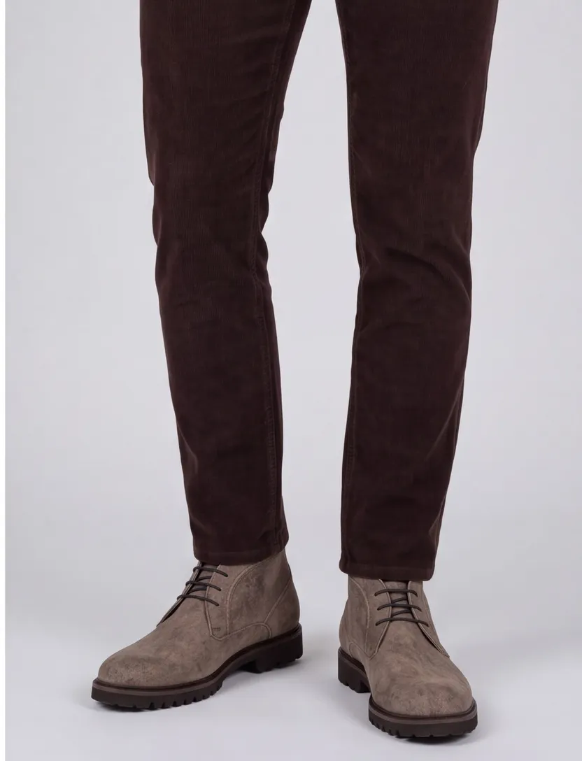 Boots Floris van Bommel beige suede