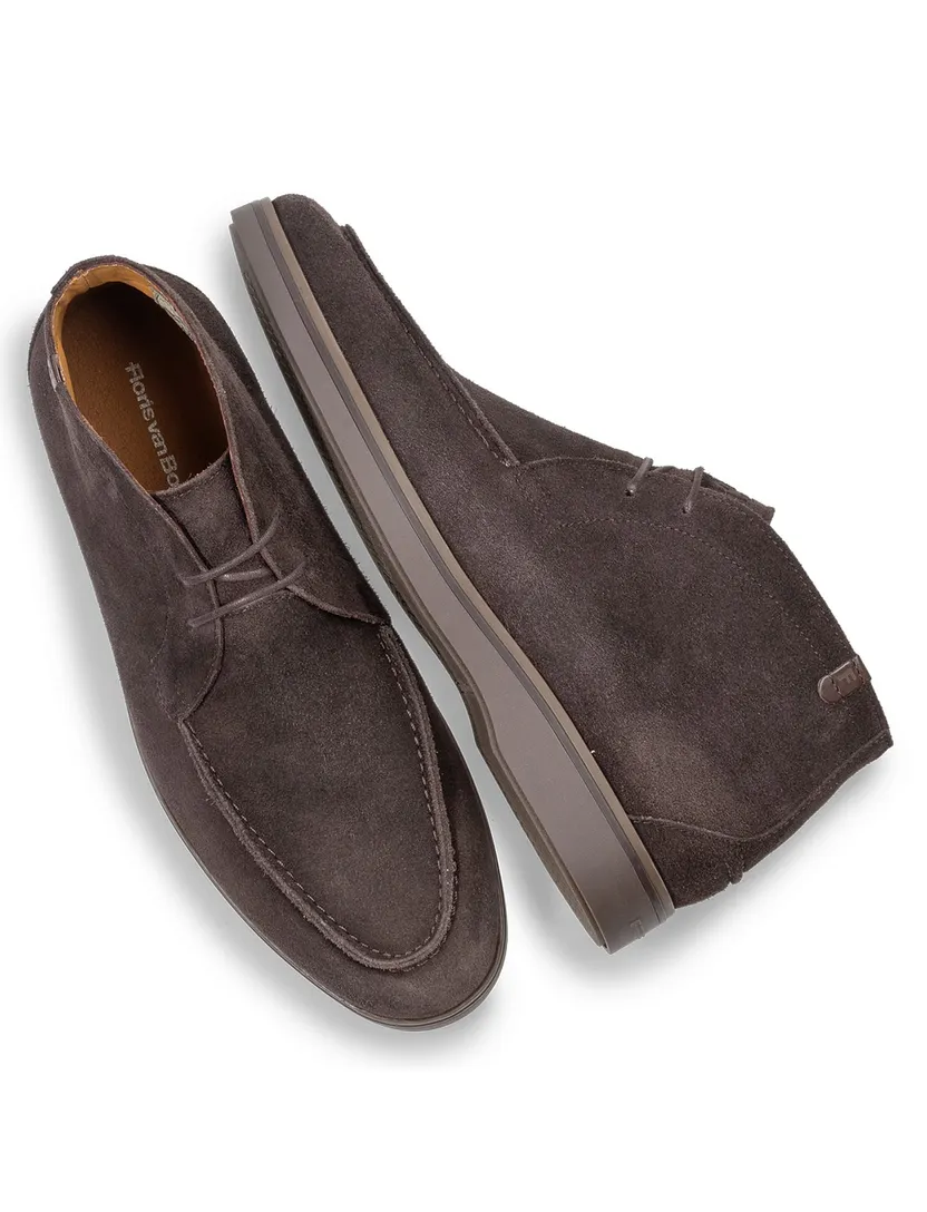 Boots Floris van Bommel bruin suède