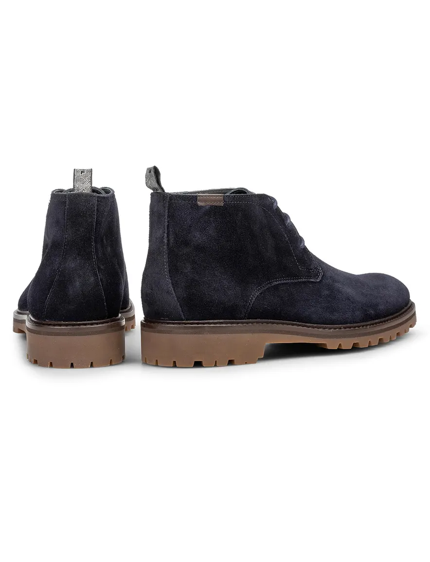 Floris van Bommel Sturdi boots navy suede