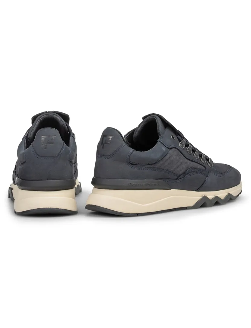 Sneakers Floris van Bommel donkerblauw leer