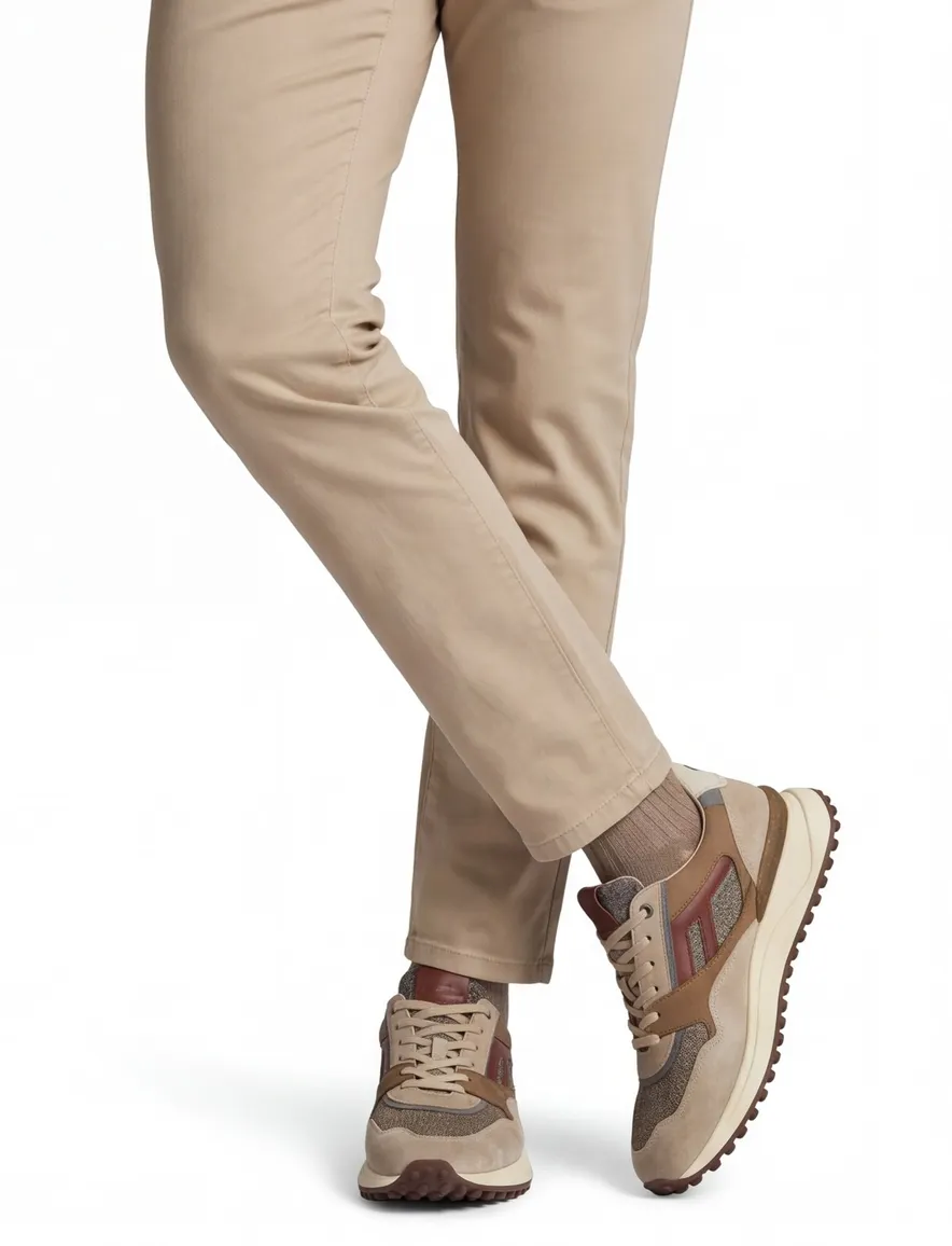Schoenen Floris van Bommel beige SFM-10139-22-04-LightBrow