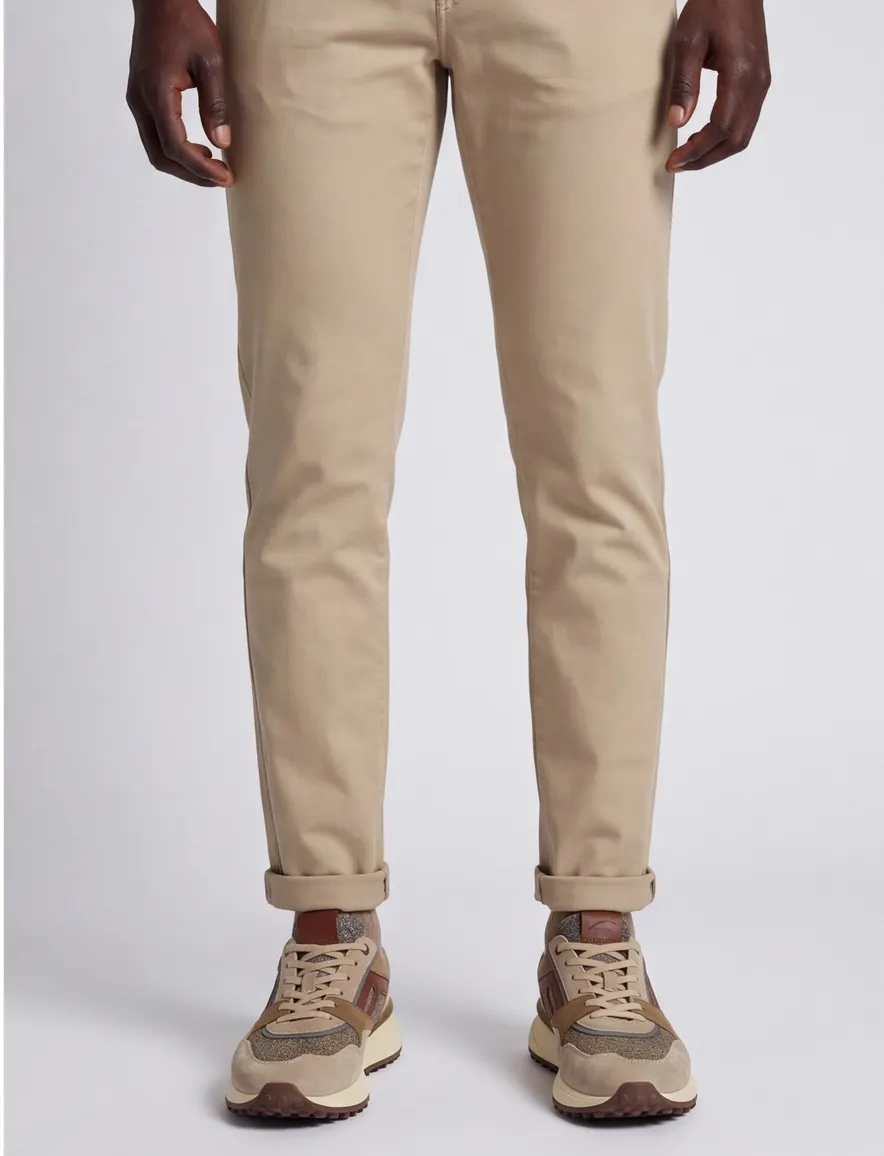 Floris van Bommel Noppi sneakers beige suede