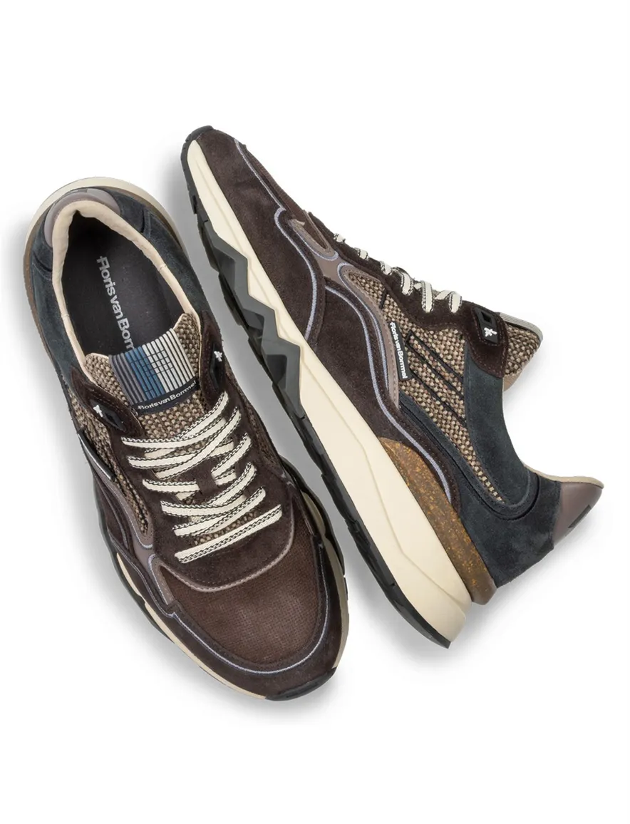 Schoenen Floris van Bommel bruin SFM-10198-21-01-DarkBrown