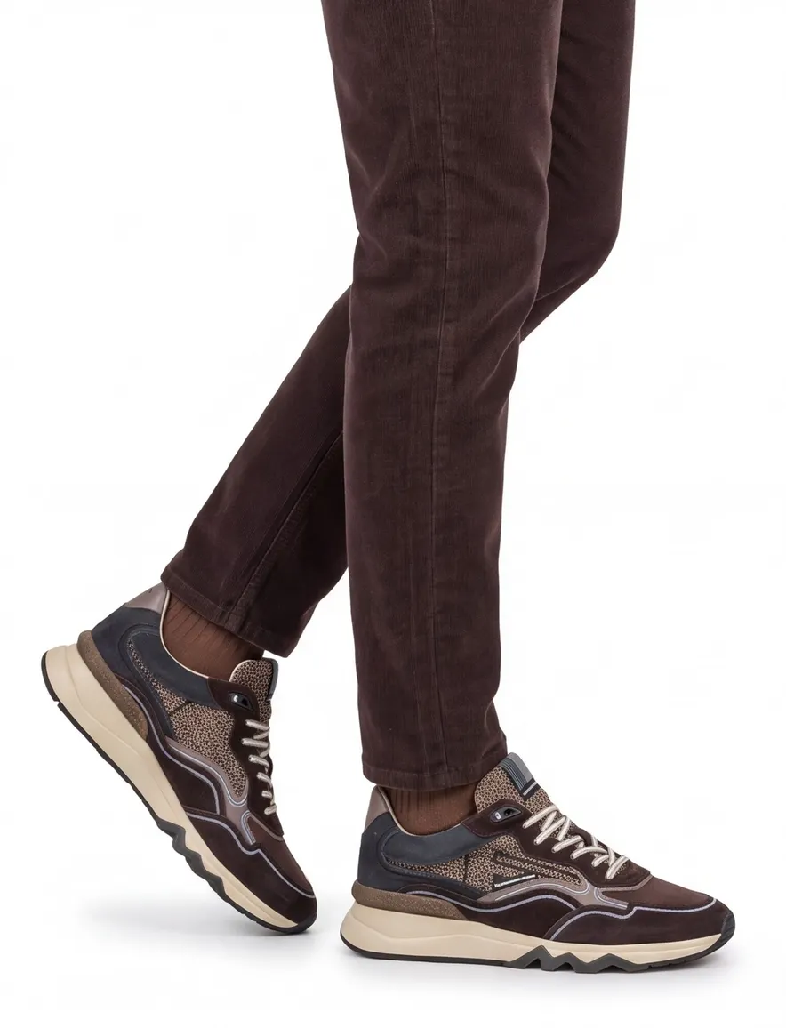Schoenen Floris van Bommel bruin SFM-10198-21-01-DarkBrown