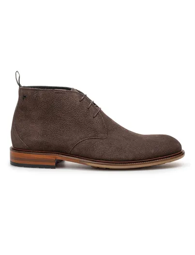 Floris van Bommel Floris van Bommel boots suede bruin