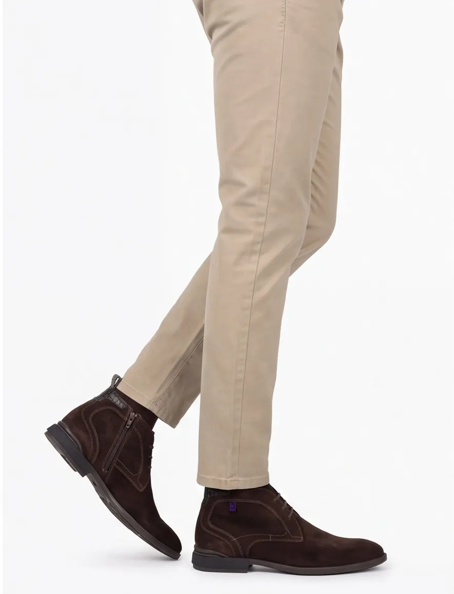 Schoenen Floris van Bommel bruin SFM-50165-21-01-DarkBrown