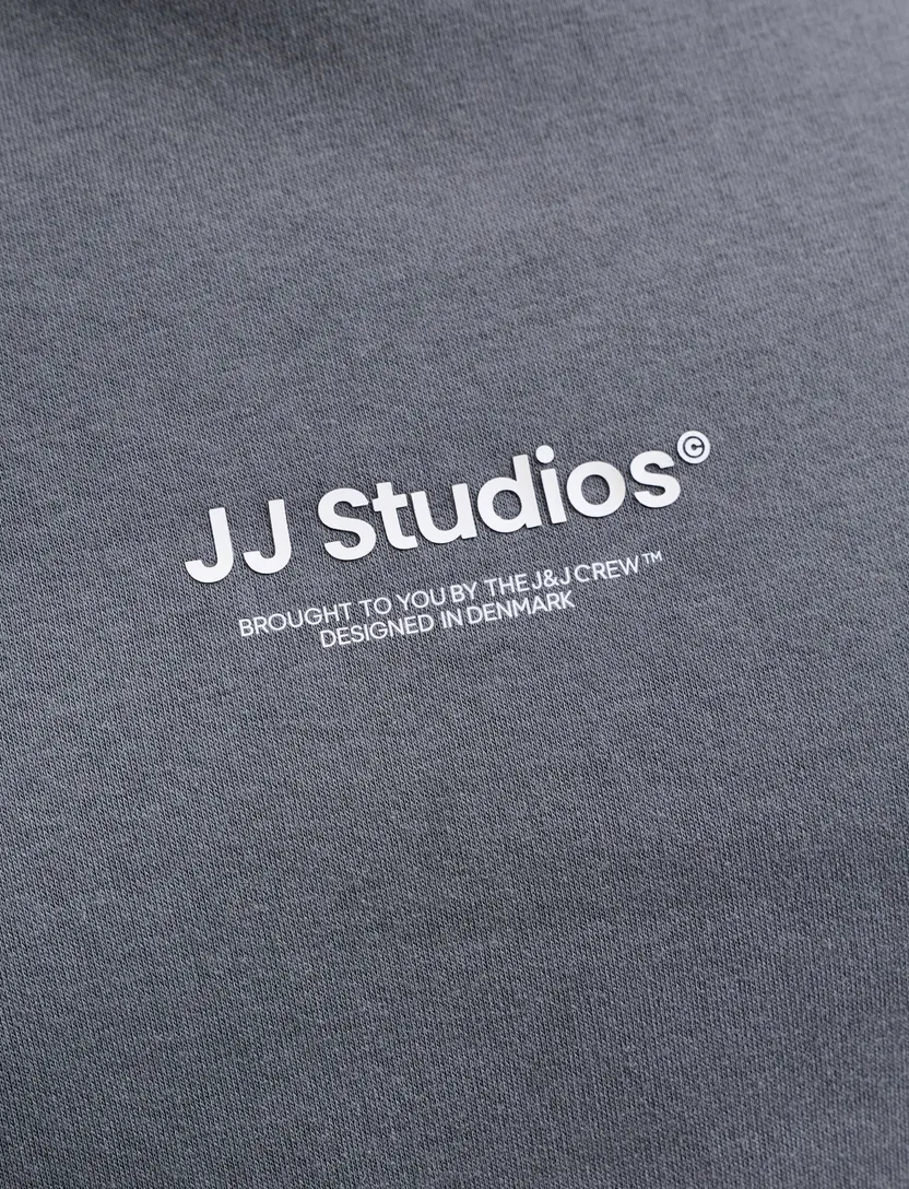 Trui Jack & Jones Plus Size grijs opdruk