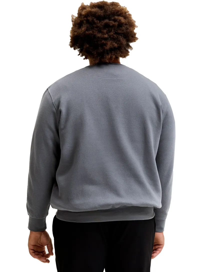 Trui Jack & Jones Plus Size grijs opdruk