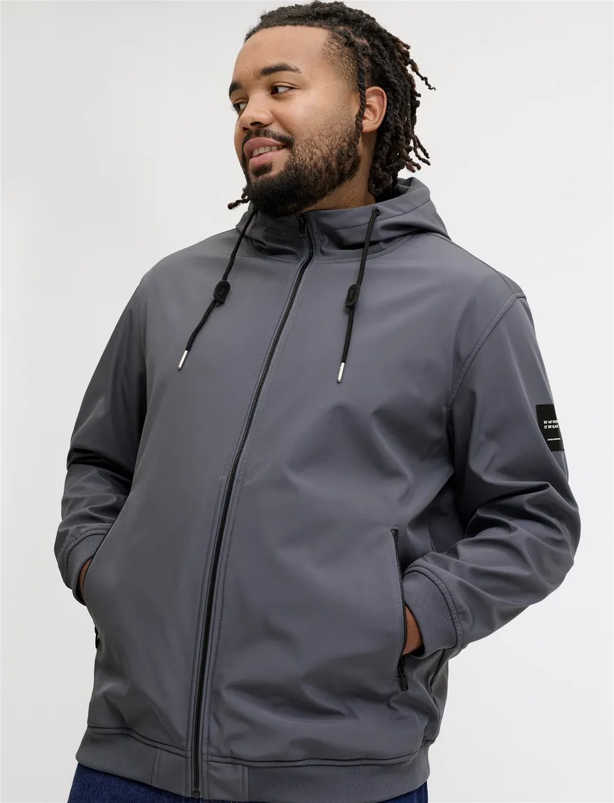 Jas Jack & Jones grijs Turbulence