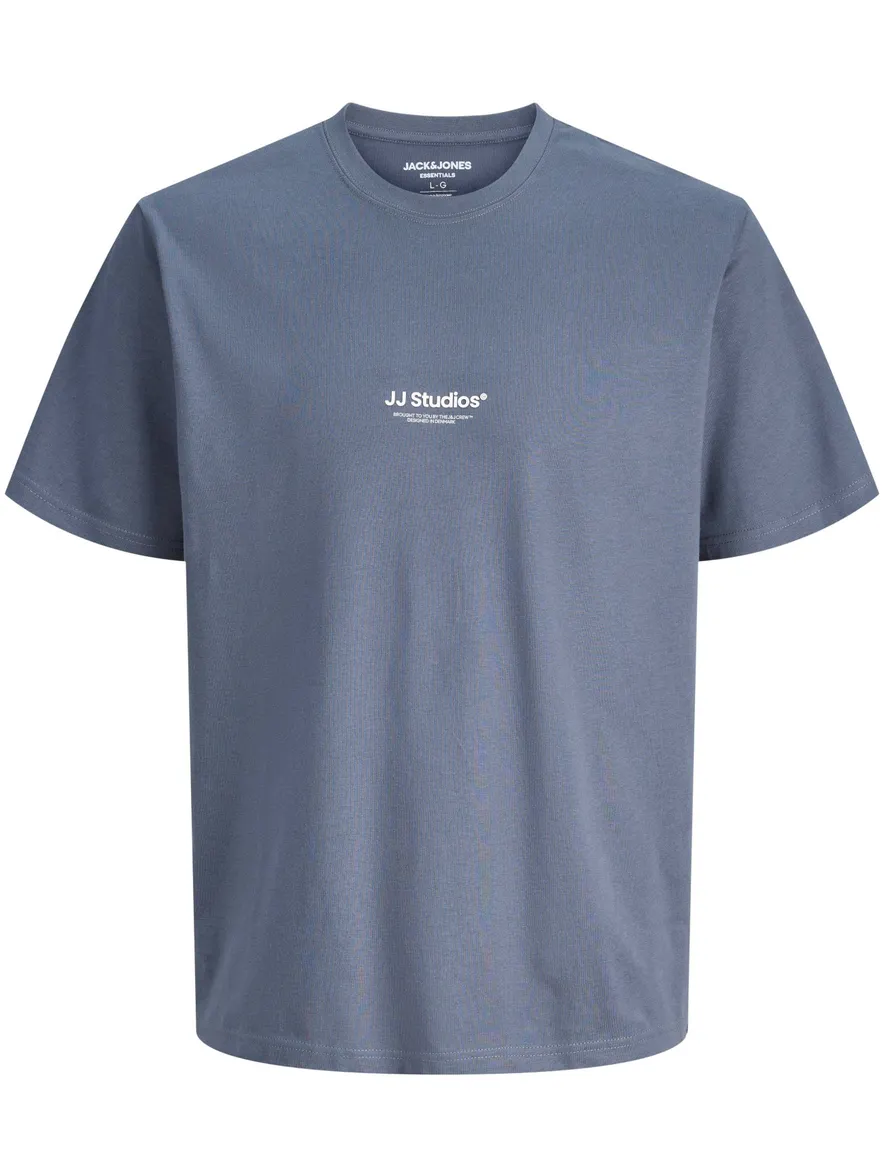 T-shirt Jack & Jones grijs Turbulence